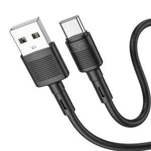 Cablu Hoco X83 Victory Type-C 3A (1m) [Black]